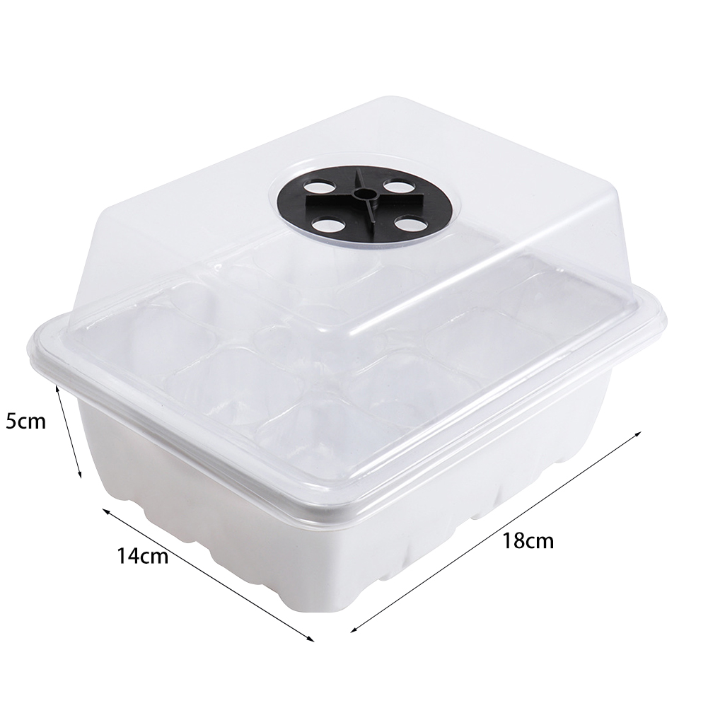 Propagation Tray Dome - Taca do rozsady z 12 otworami