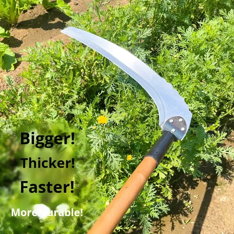 Gardening Tools For Beginners - Nowy, duży, długi kosa z długim