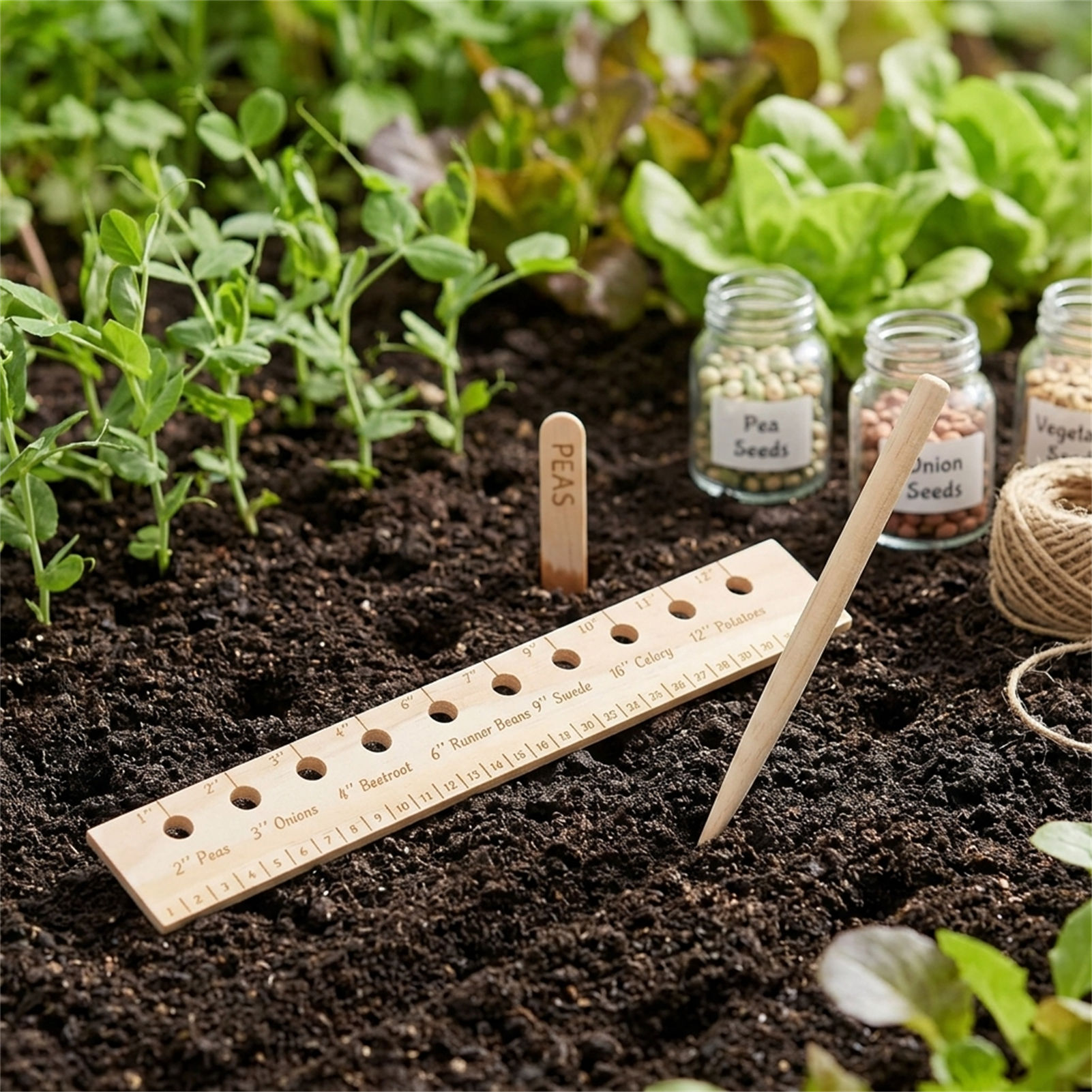 Linijka do sadzenia z litego d – Gardening Tools For Beginners recenzja i cena