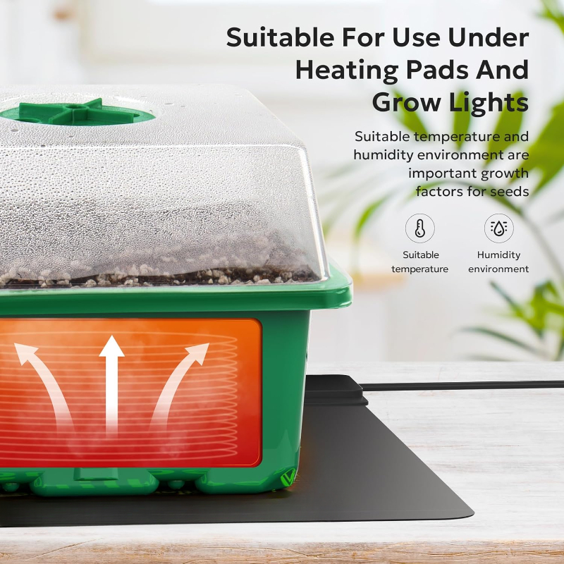 10 szt. Tace na sadzonki zesta – Propagation Tray Dome recenzja i cena