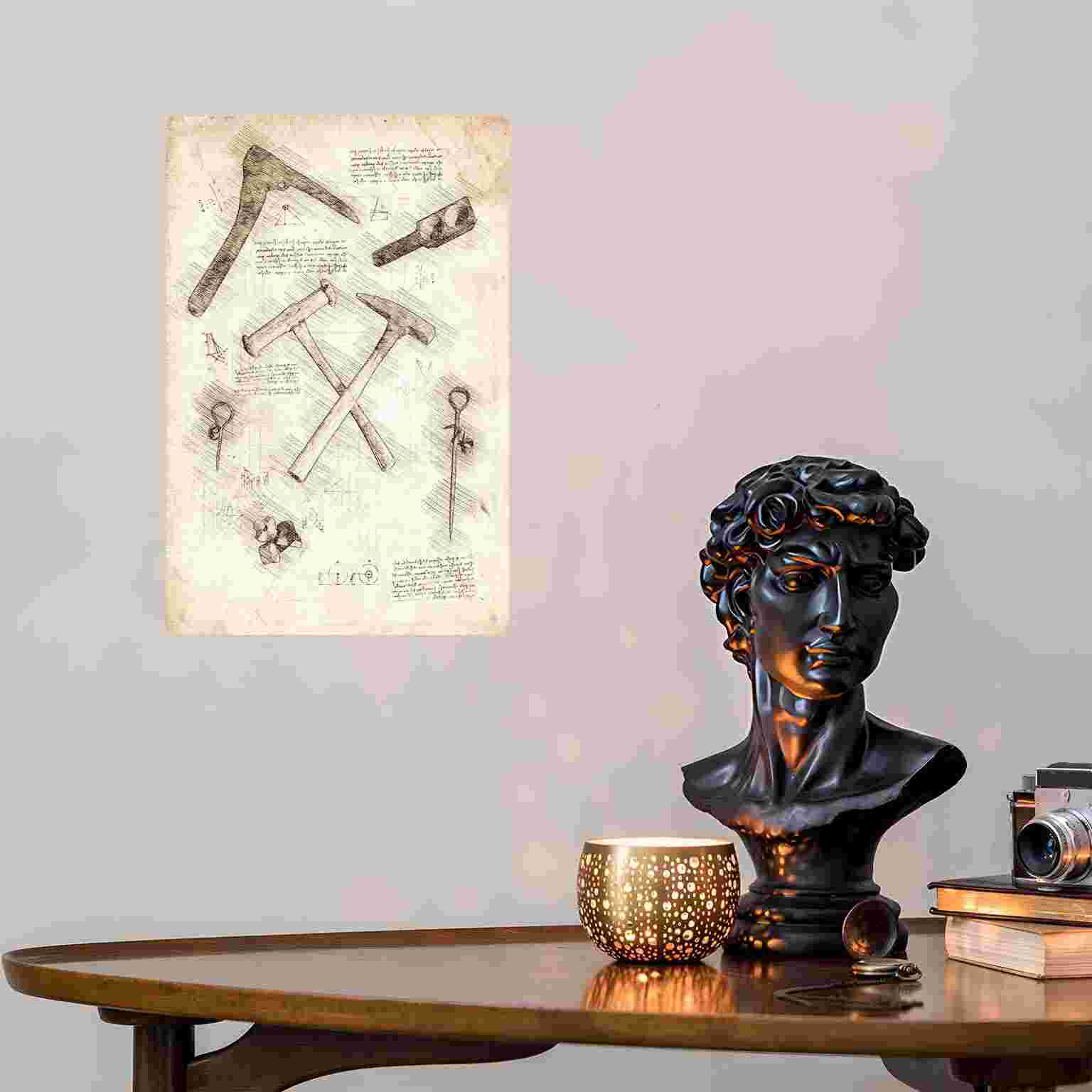 2D PŁASKA 1 szt. Vintage Metal – Gardening Tools Sketch recenzja i cena