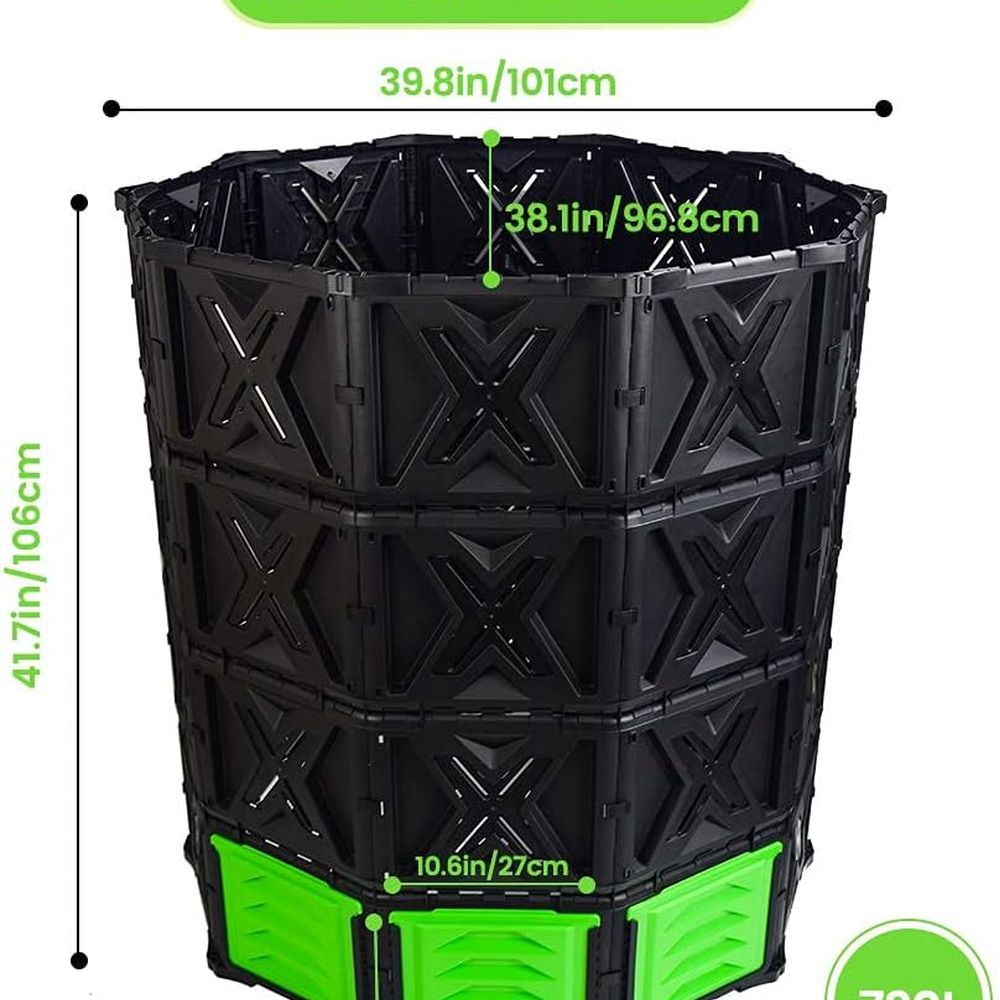 Kosz na kompost XXL do użytku  – Compost Bin recenzja i cena