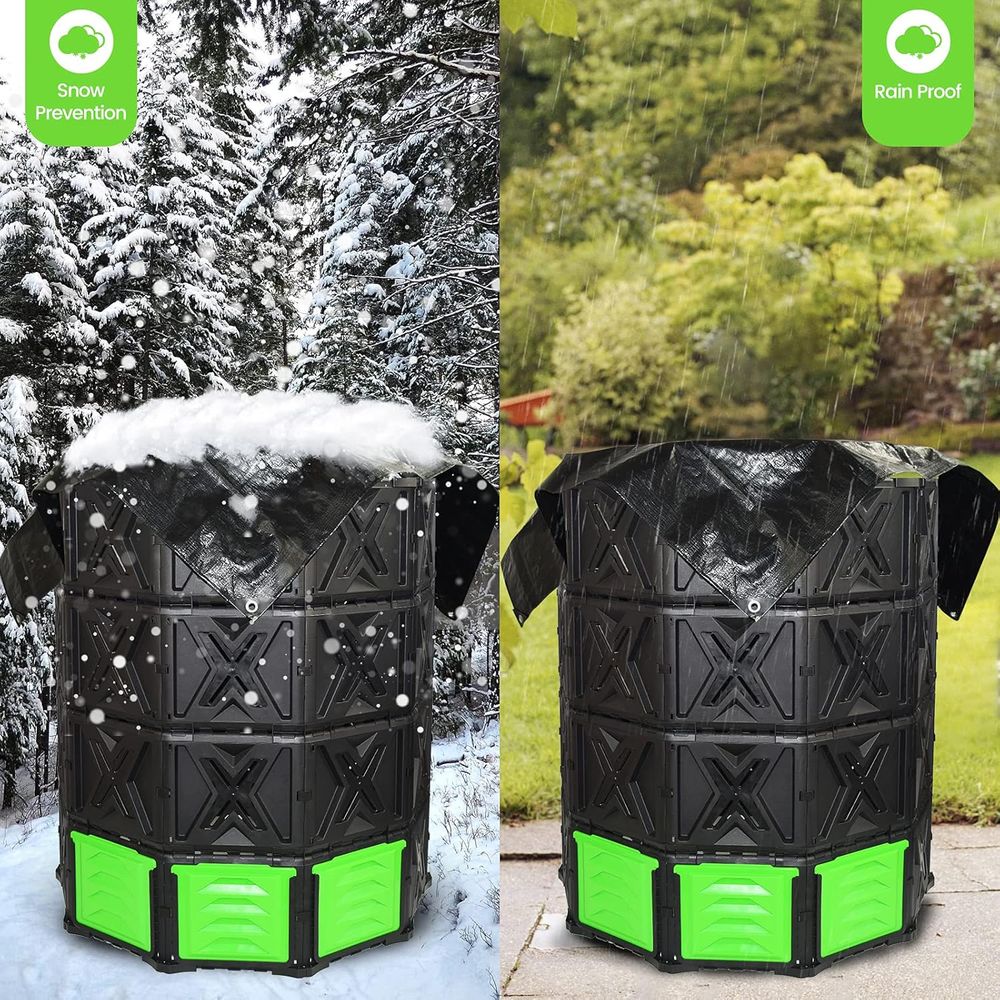 Kosz na kompost XXL do użytku  – Compost Bin recenzja i cena