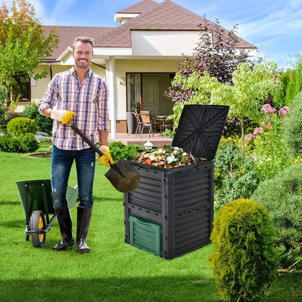 80-galonowy pojemnik na kompos – Compost Bin recenzja i cena