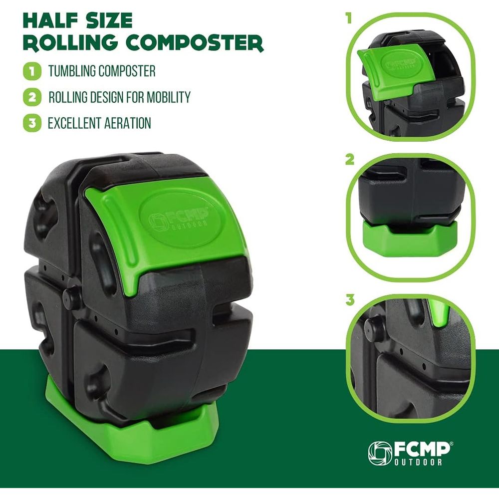 Jednokomorowy, obrotowy kompos – Compost Bin recenzja i cena